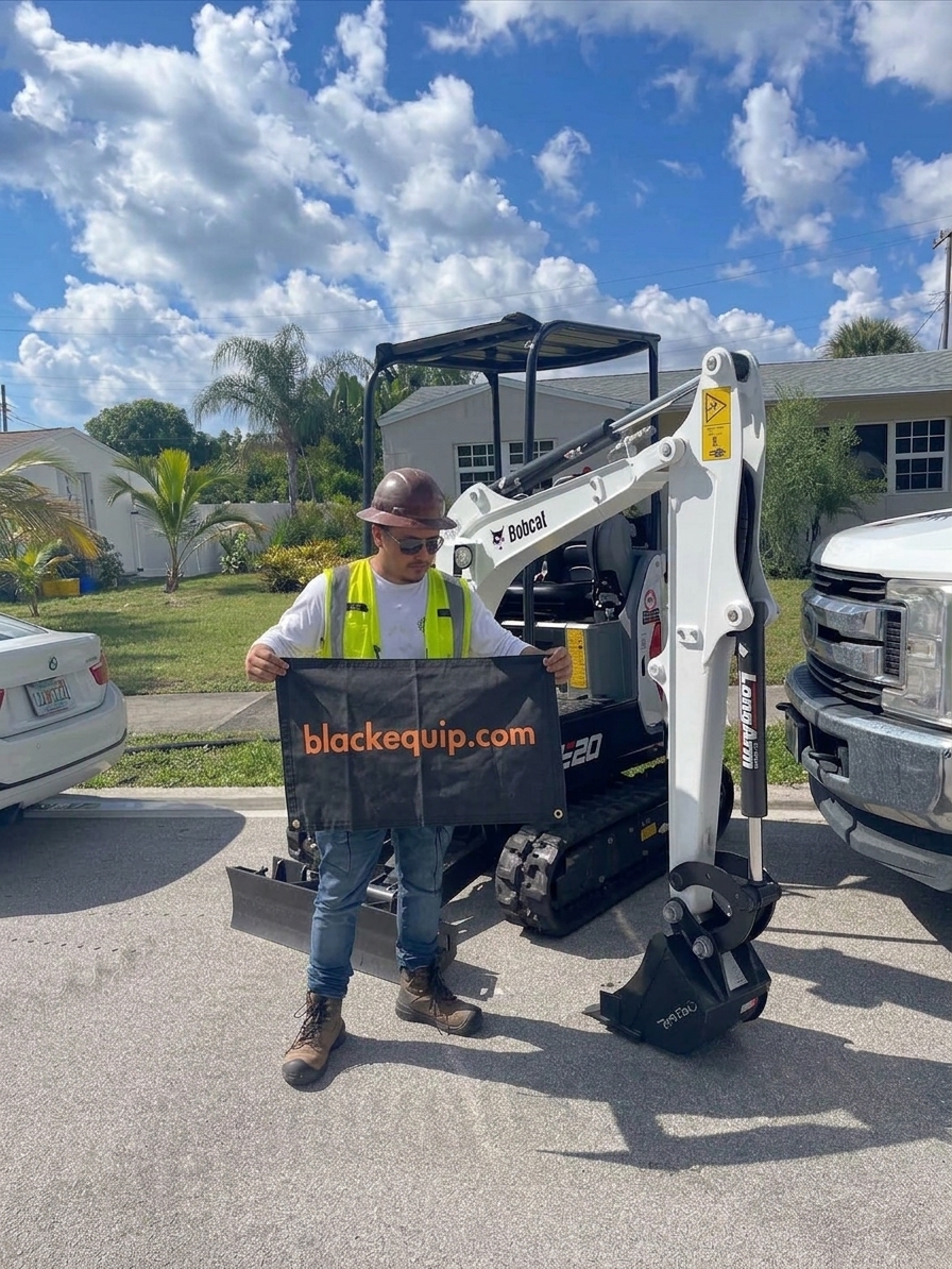 Heavy Equipment purchased by Carlos Mendez